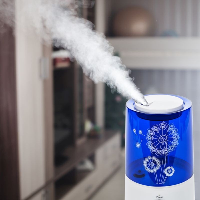 Umidificator cu ultrasunete, rezervor 2.2l, 23W, 300ml/h, aer rece, 25 mp - imagine 10